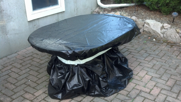 Patio Table Intercept Packaging
