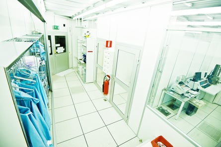 Manufacturing Cleanroom Entrance